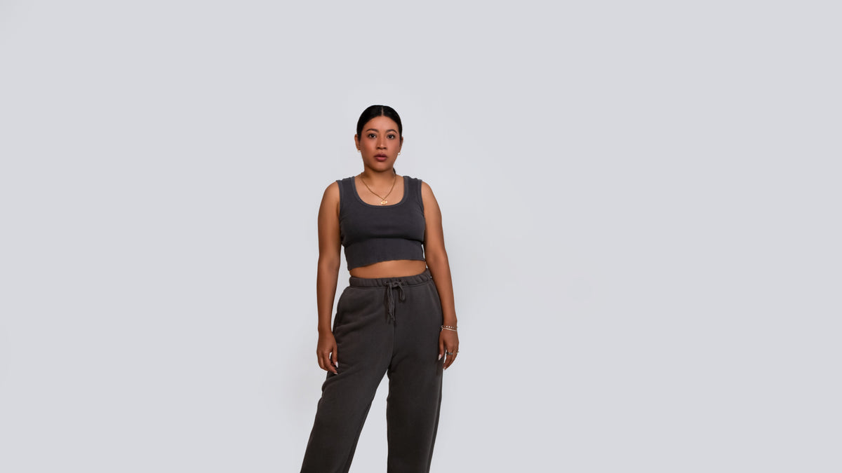 Grigio Cropped Tank
