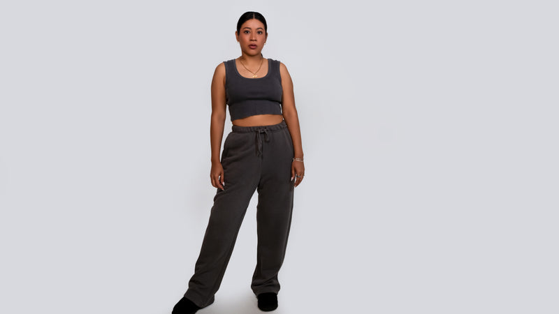Grigio Straight Sweat Pants